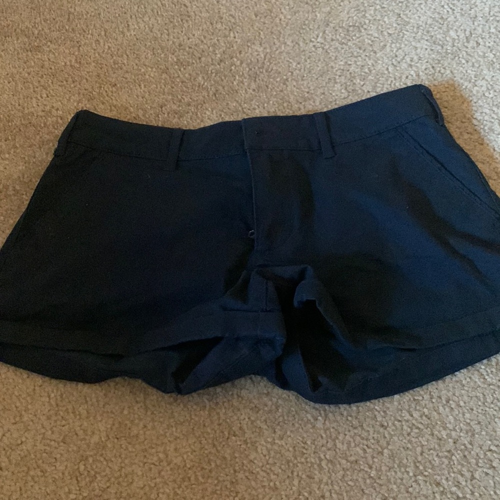 Abercrombie navy shorts size 2 / 26 never worn